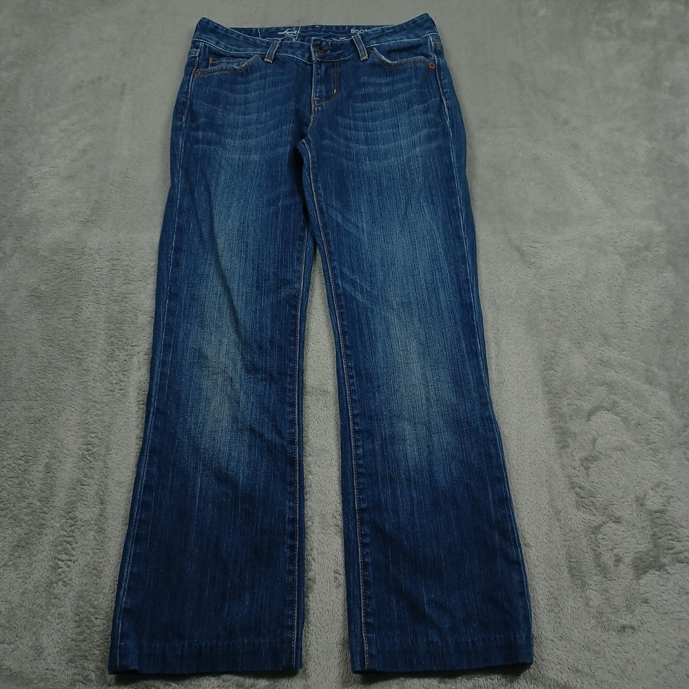 Levis Jeans Womens 25 Blue Denim‎ Bootcut Eco Y2K Casual Stretch